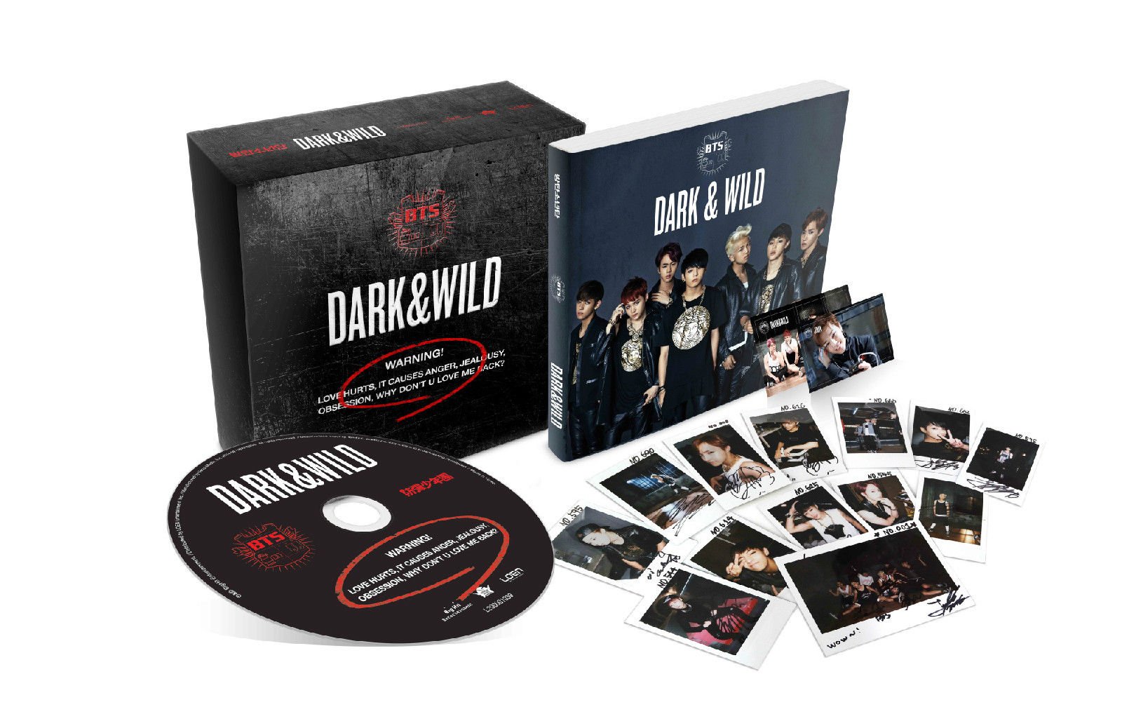 BTS DARK&WILD アルバム フルセット DARK & WILD [CD]: Amazon.com.br: CD e Vinil